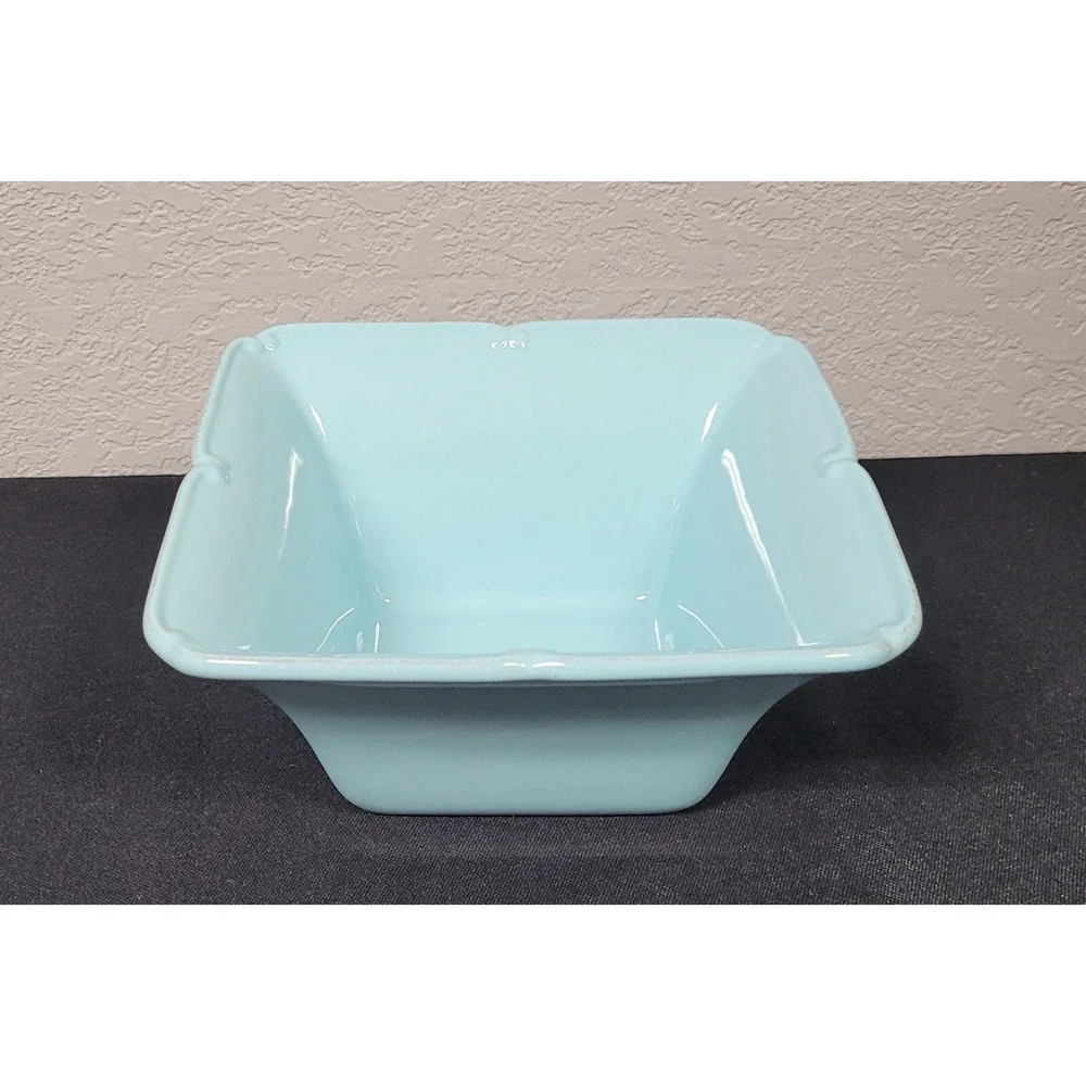 Taste Of Home Entertaining Square Ceramic Baking Dish 7 Inches Teal